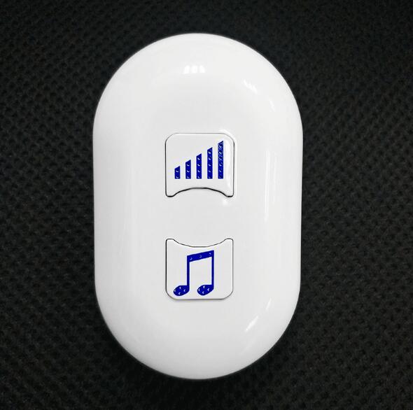 Wireless doorbell exchange digital music remote remote control